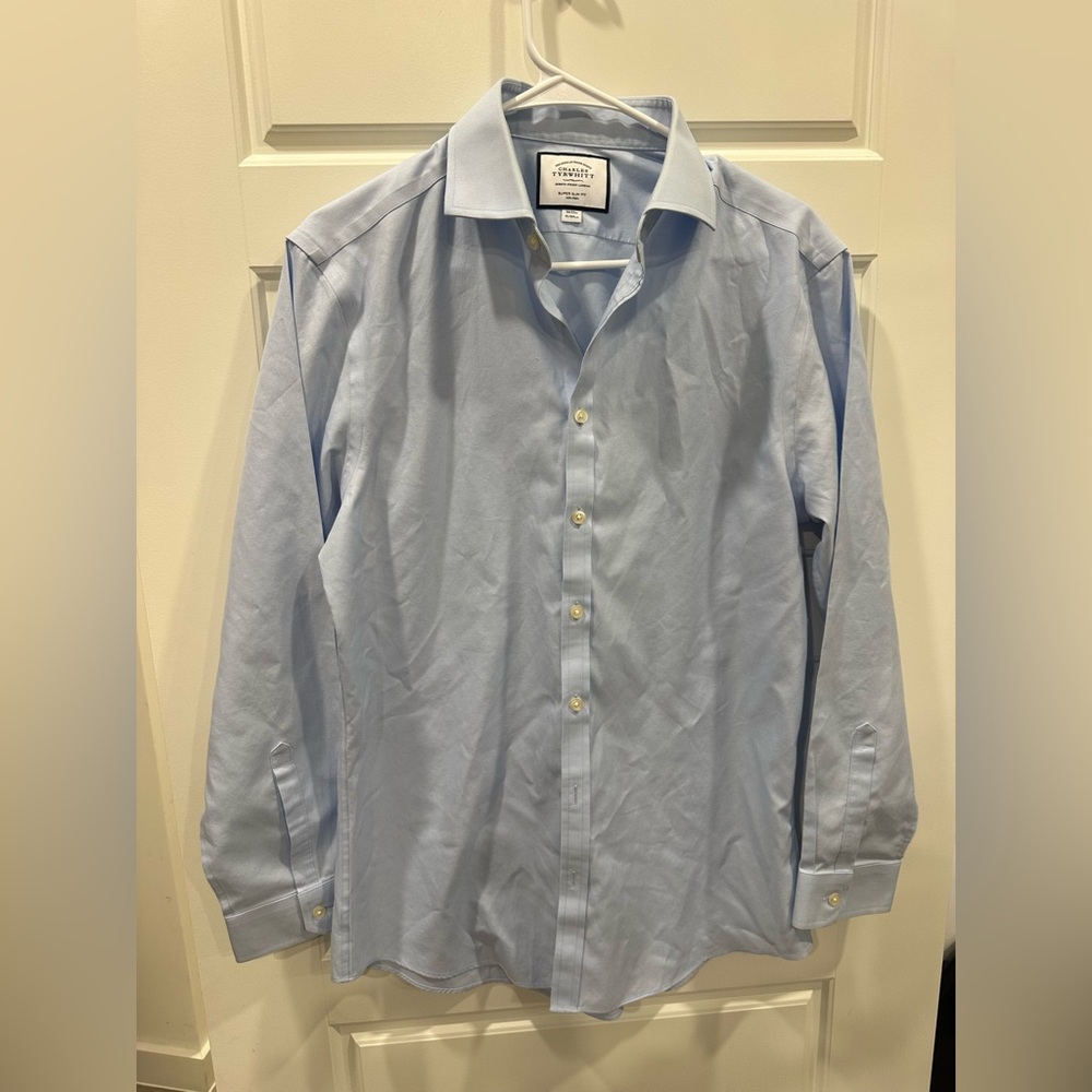 Charles Tyrwhitt Sky Blue Dress Shirt